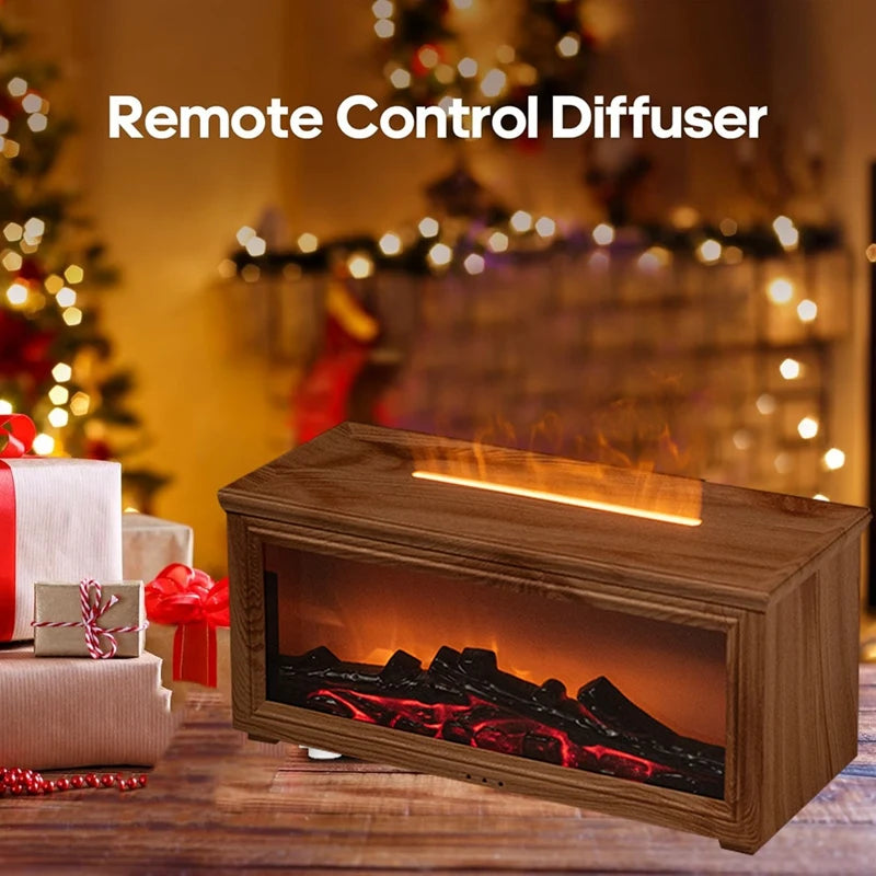 AromaFlamme™ – LED-Flammen Aroma-Diffusor mit Ultraschall