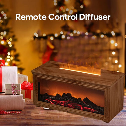 AromaFlamme™ – LED-Flammen Aroma-Diffusor mit Ultraschall