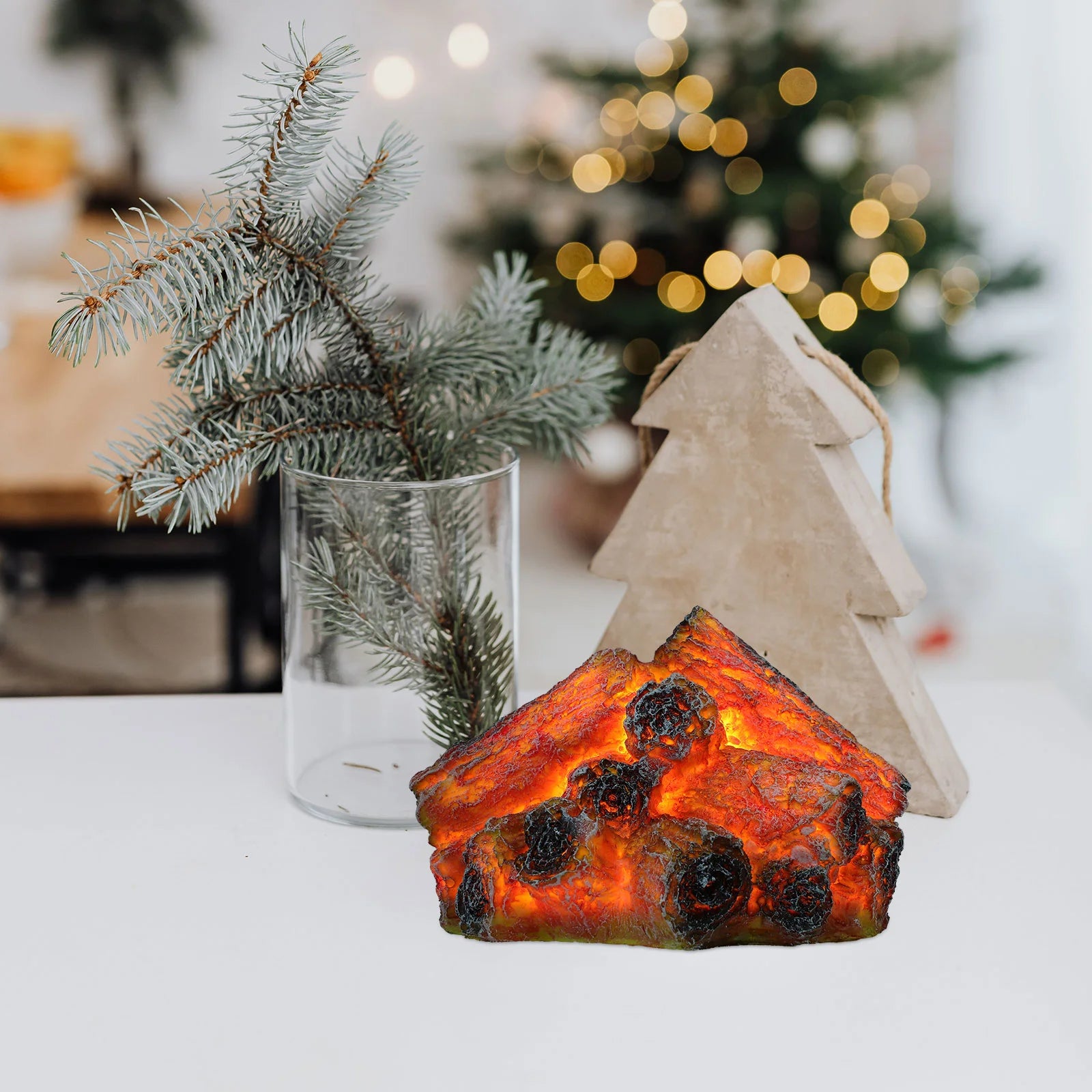 GlutFlamme – LED-Kamin-Deko ohne Feuer
